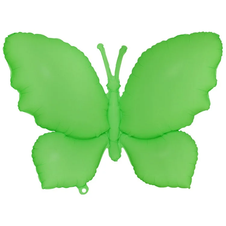 К 38"/95 см Бабочка неон зеленая (Китай)