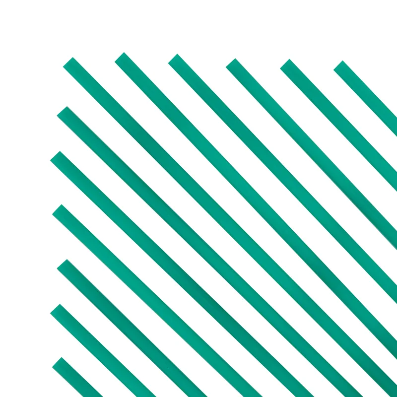 Трубочка полимерная для шаров Изумрудная/ 100 шт /