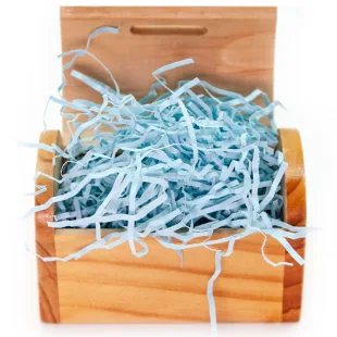 Наполнитель бумажный, Голубой , 50 гр