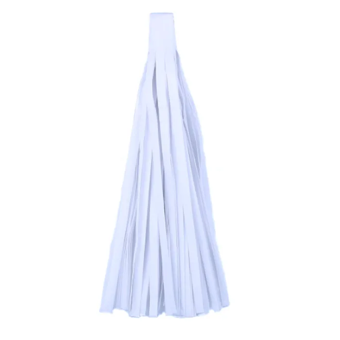 Гирлянда Тассел, Белая /набор 10 листов/