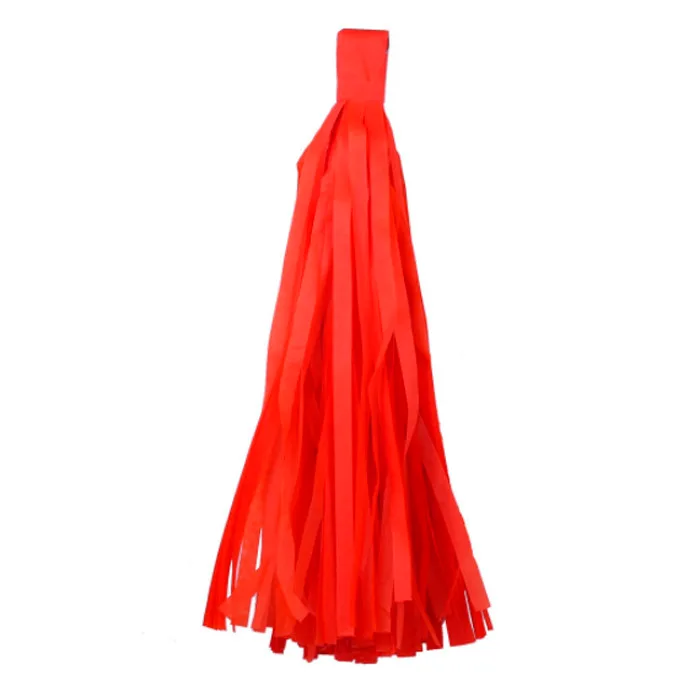 Гирлянда Тассел, Красная /набор 10 листов/