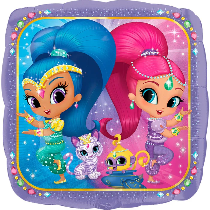 А 18" Квадрат Шиммер и Шайн/1 шт./ (США)