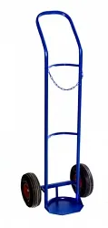 Тележка двухколесная для транспортировки одного баллона