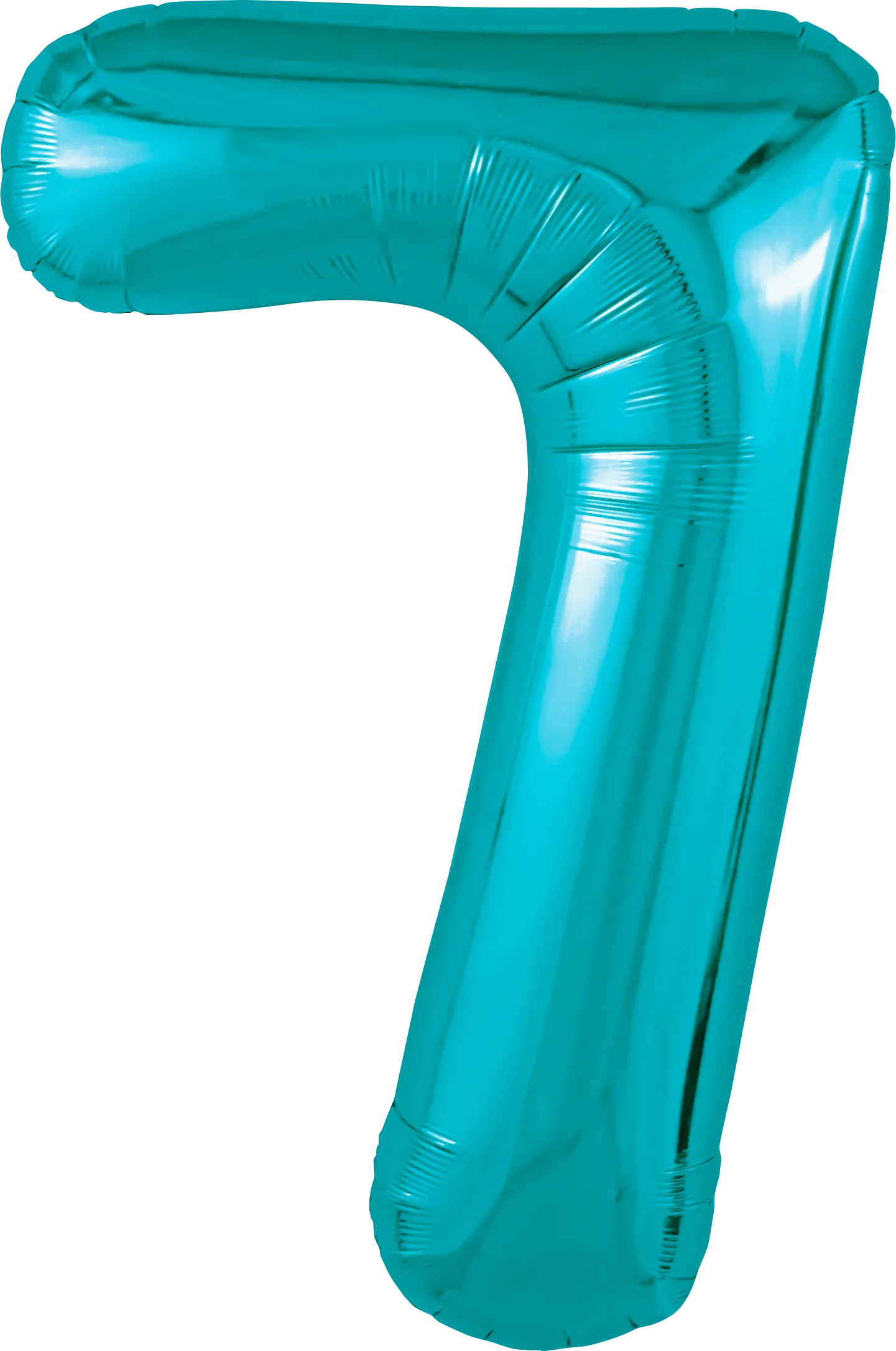 Р 40"/102см Цифра "7" Slim, Океан / 1 шт / (Россия)