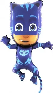 G 44"/111см Герои в масках, Кэтбой, Синий, 1 шт. (Италия)