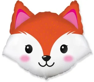 И 9"/23см  Голова, Милая Лиса, 1 шт.  / 1 шт /(Испания)