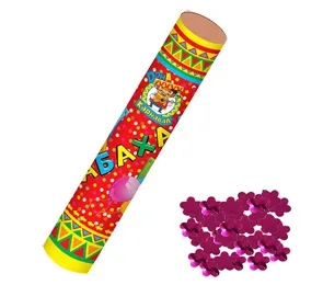 Хлопушка. Бабахалка. Цветы (фольгированные) 40см