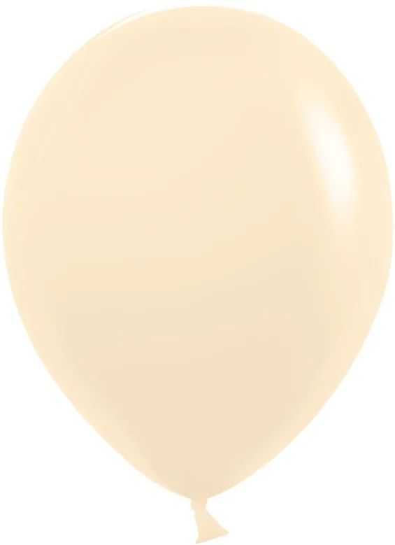 К 12"/30см Retro, Белый песок, пастель ретро, 50 шт.(Китай)