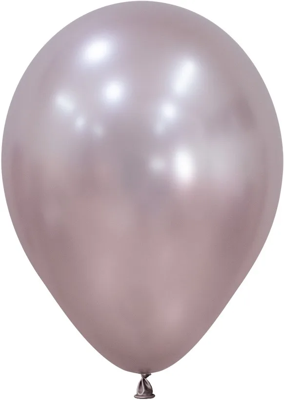 S Метал 12"/30см Розовый цветок/ 50 шт. / (Колумбия)