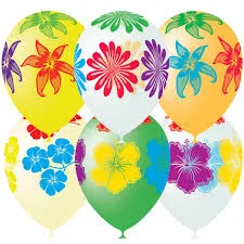 М 12"/30см  Декоратор (шелк) 5 ст. рис. Цветущий сад / уп. 25 шт.