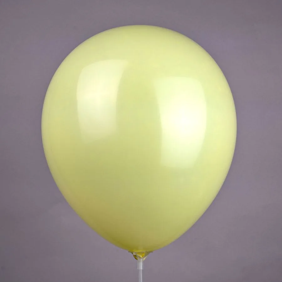 Б 12"/30см Пастель Светло-желтый/50 шт./ (Таиланд)