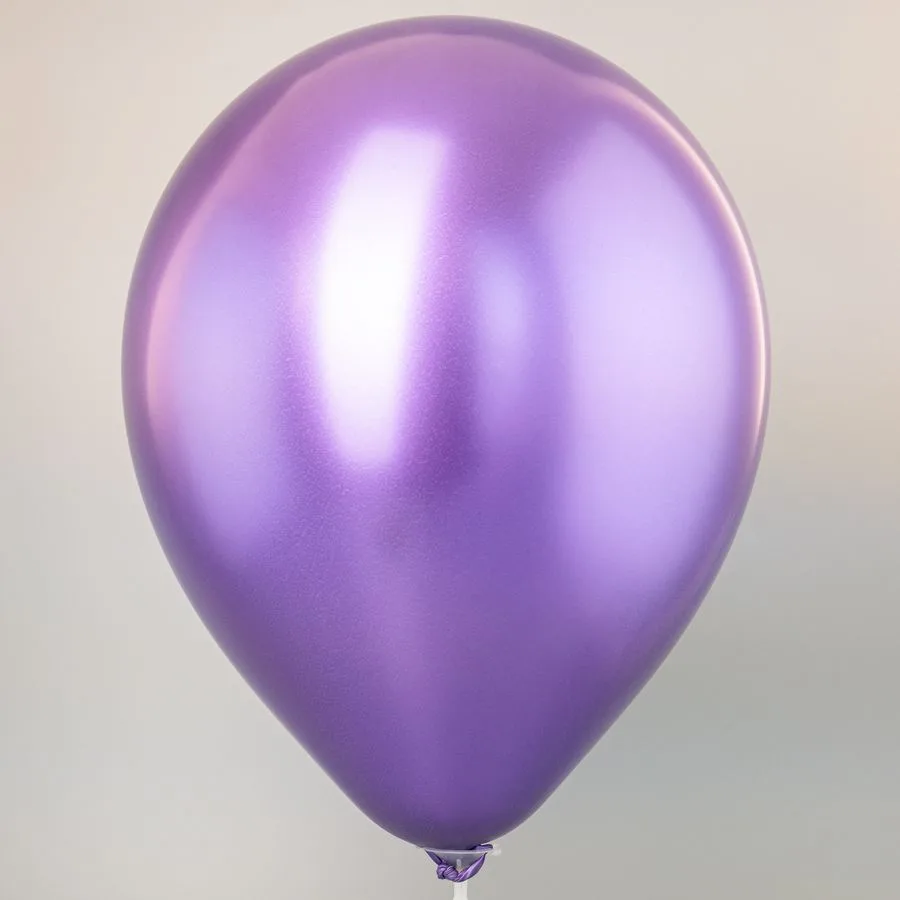 Б 12"/30см Хром фиолетовый/Purple Elitex (25 шт./уп.)(Таиланд)