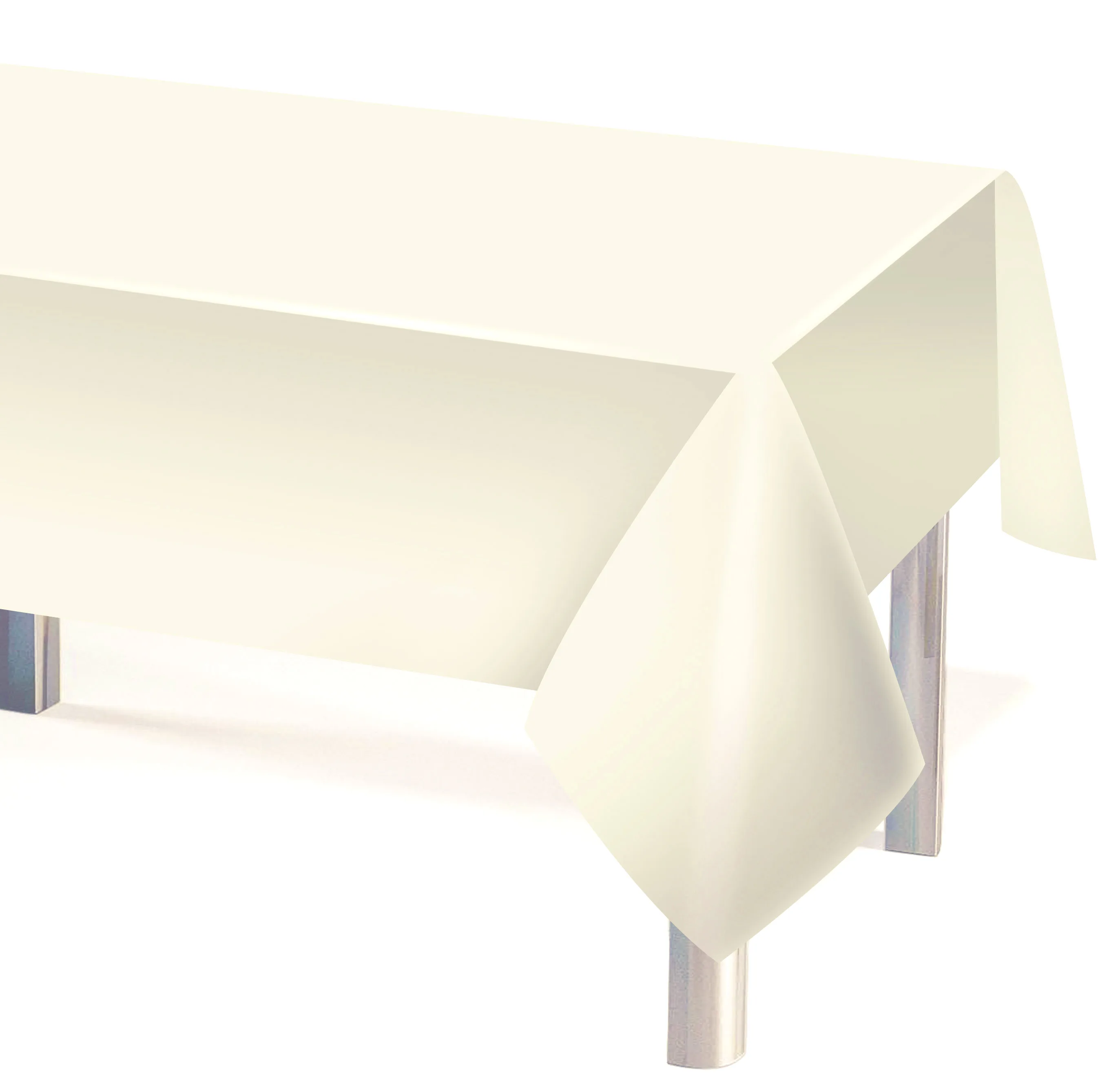 Скатерть одноразовая, Мастхэв, Бежевый, 137*274 см, 1 шт.