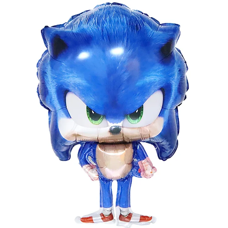 К 26"/66 см. Ежик Аниме синий злой/ 1 шт./ (Китай)
