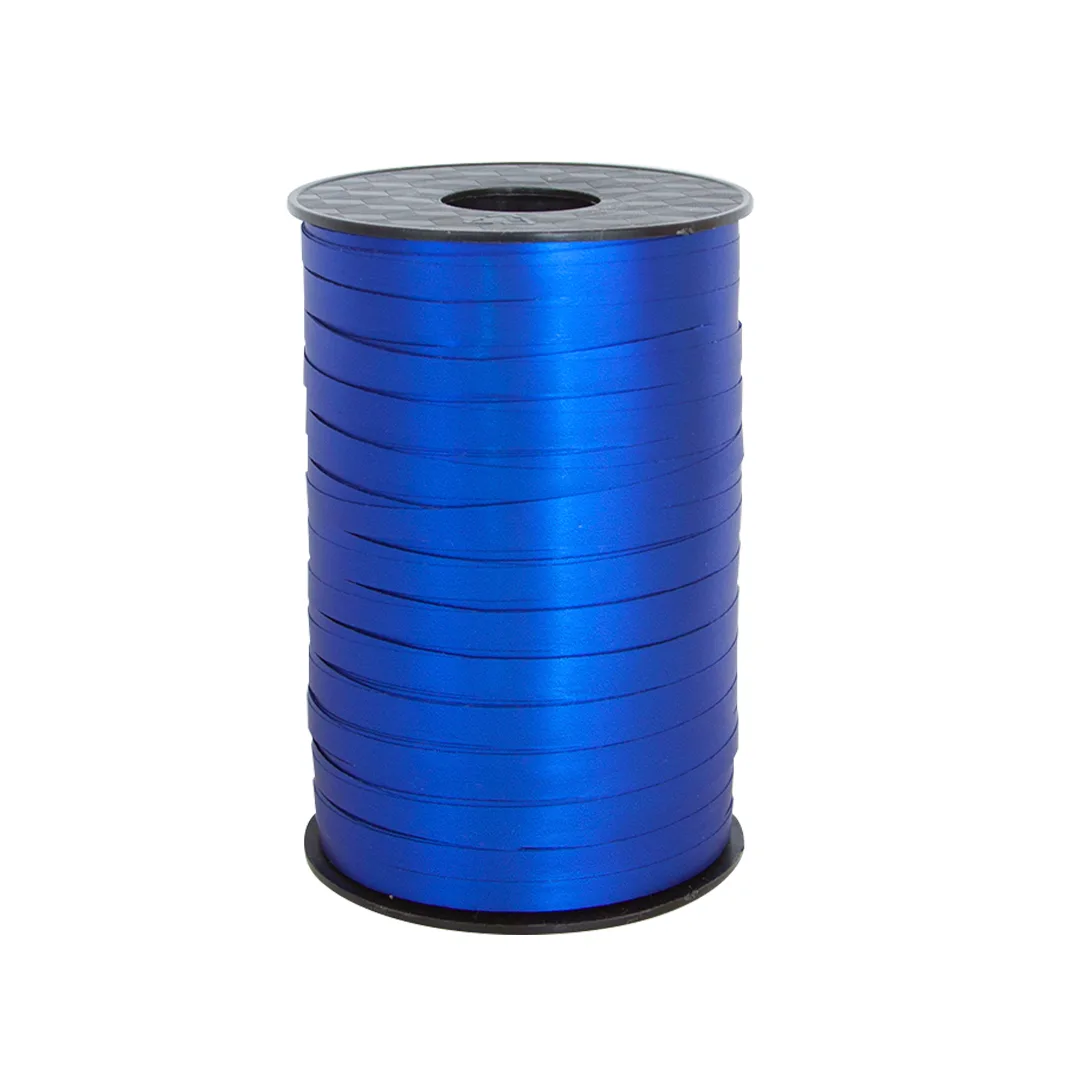 Лента полипропиленовая (0,5 см*250 м) Синий, Матовый металл, 1 шт.