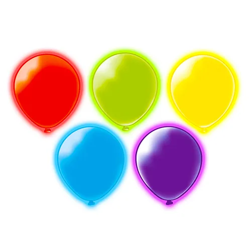 Б 3" Неон ассорти/ 100 шт./ (Таиланд)