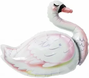 F 32"/ 68 см Лебедь белый, 1 шт.  (Китай)
