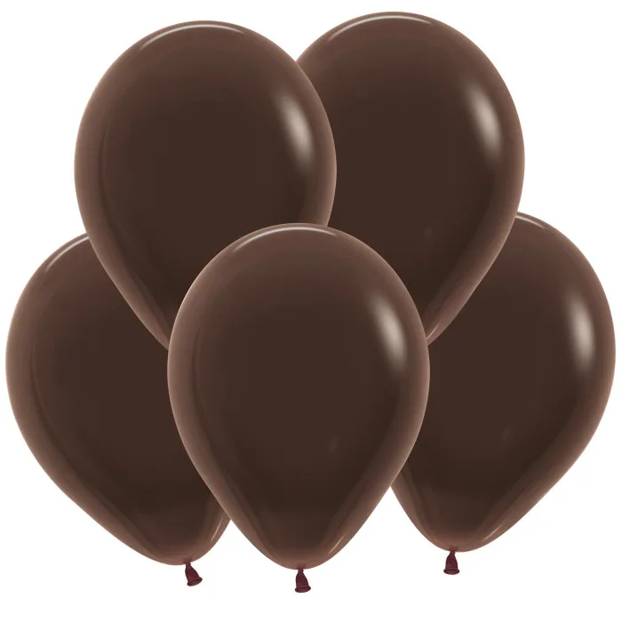 S Пастель 12"/30см Коричневый / Chocolate / 100 шт. / (Колумбия)