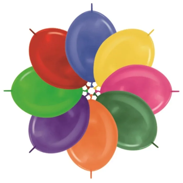 S Линколун Метал 6"/15см Ассорти / Assorted / 100 шт. / (Колумбия)