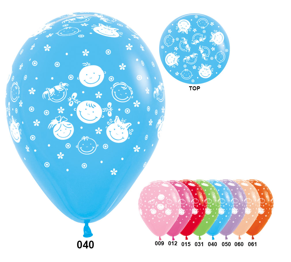 S 12 Мальчишки и Девчонки, Ассорти Пастель/ 100 шт. / (Колумбия)