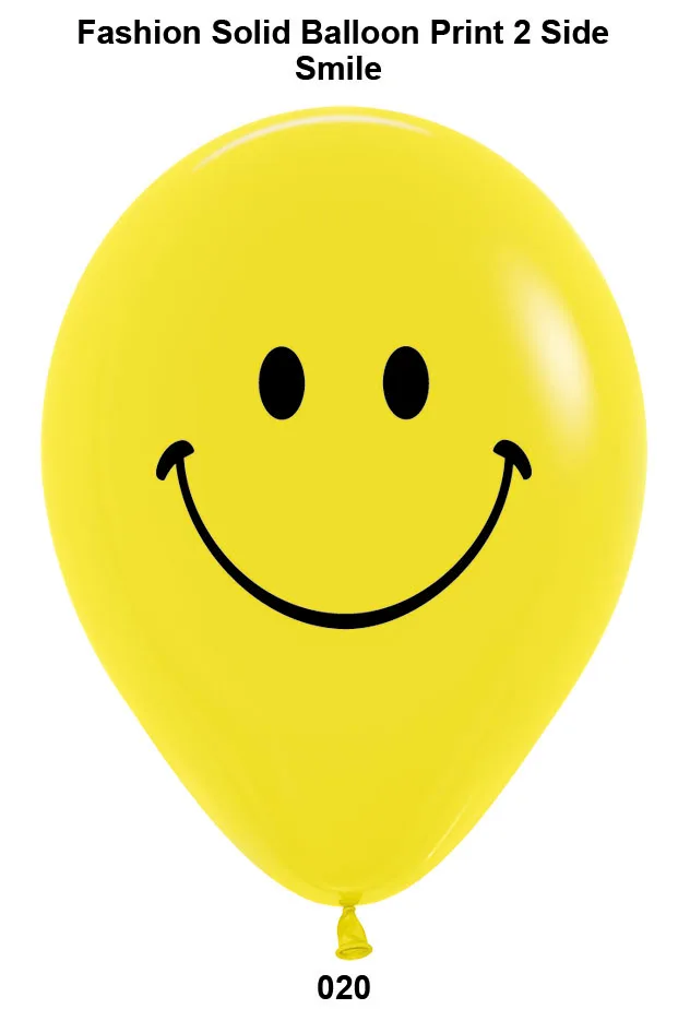 S 15"/38см  Смайл, Жёлтый Пастель / 50 шт. / (Колумбия)