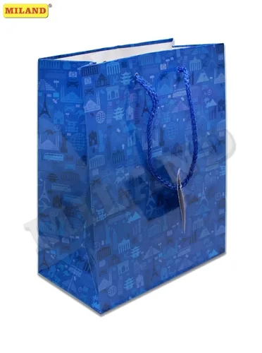 Пакет подарочный Яркие воспоминания (М) 18 х 23 х 10