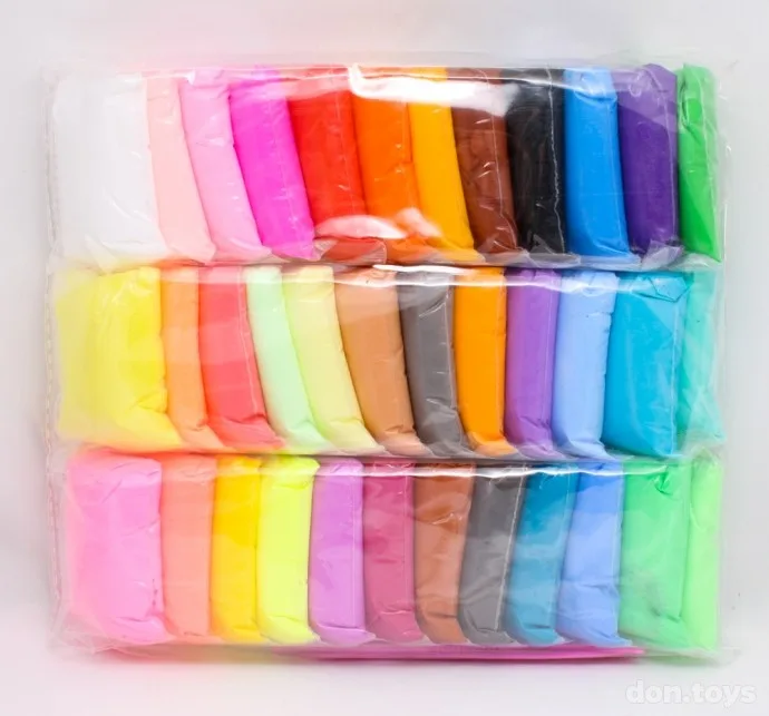 Пластилин воздушный/ уп. 12 шт./ (Китай)