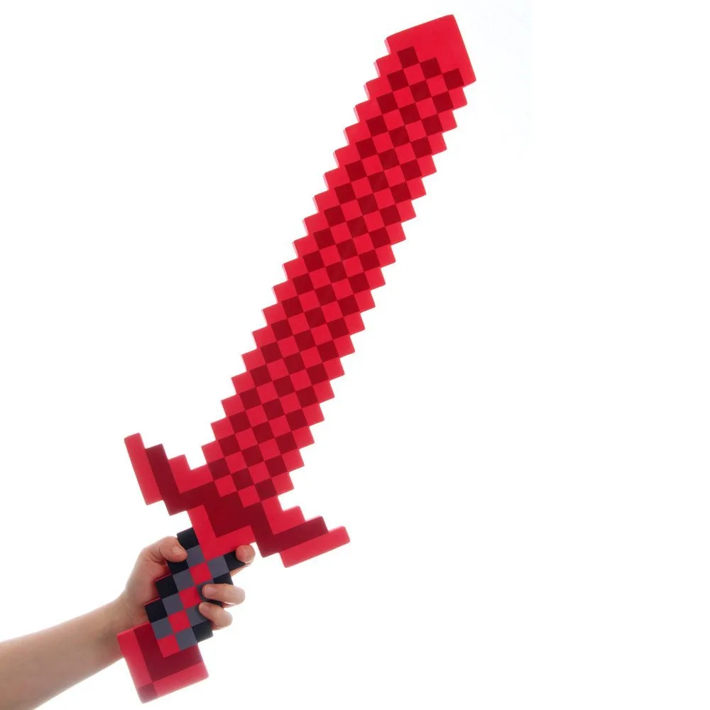 Меч Майнкрафт, звук, свет, цвет в ассорт. / 1 шт./ Китай