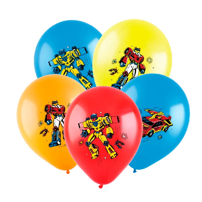 D 12"/30см Трансформеры, Ассорти Пастель 2 ст.,/50 шт./(Вьетнам)