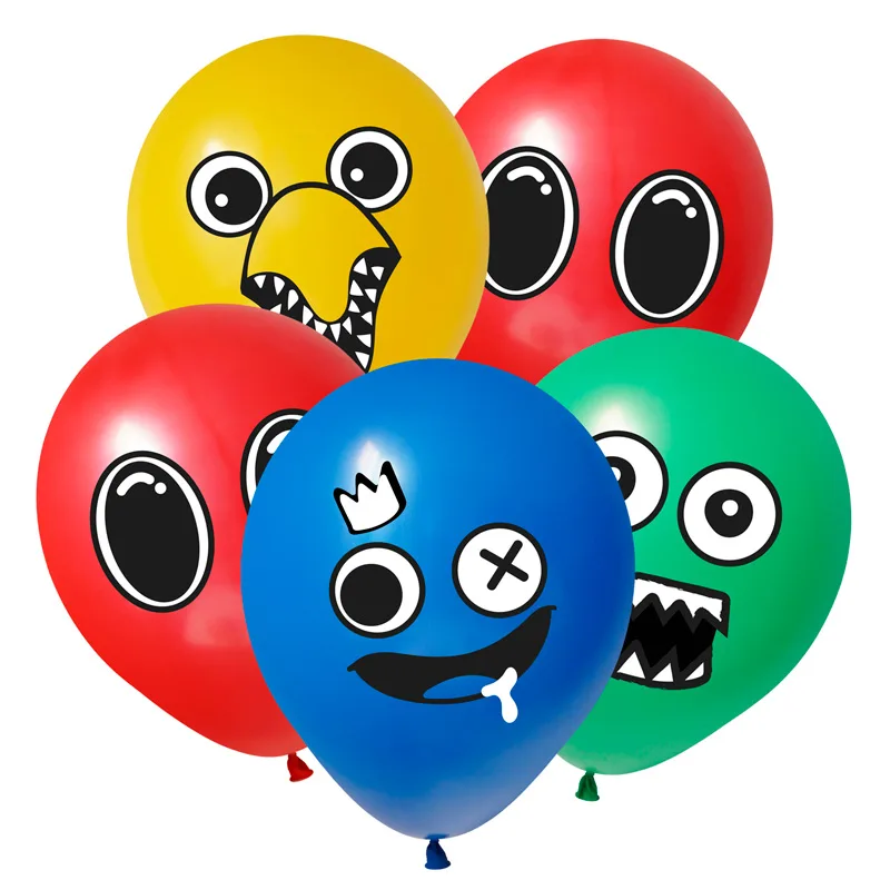 К 12"/30см Разноцветные монстры, Ассорти Пастель, /50 шт./(Китай)