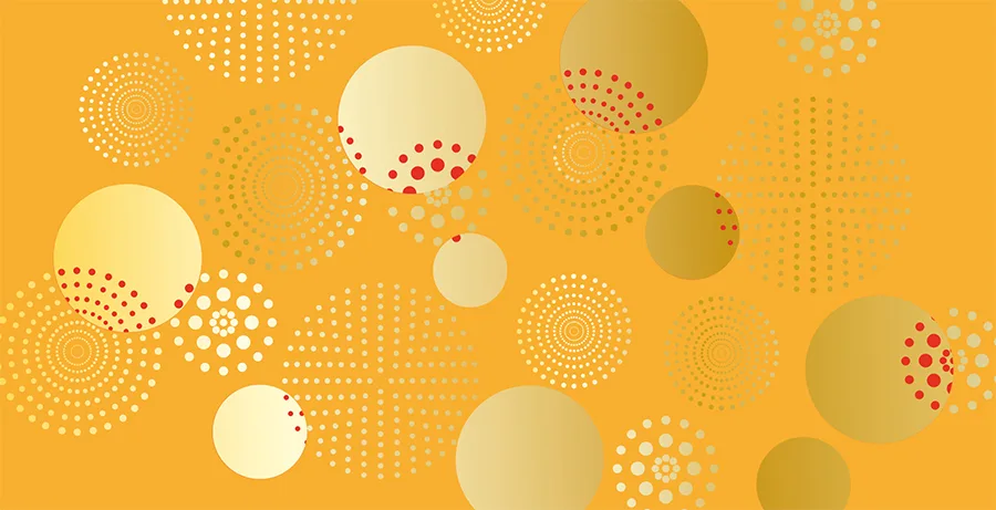 Конверт для денег Без надписи Круги (5 шт.)