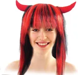 Парик "Дьяволица" Длинные волосы/ 1 шт. / Китай