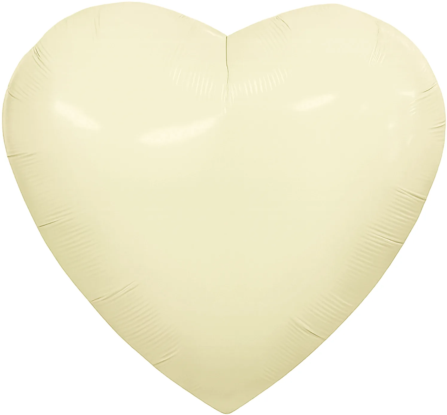 Р 36"/91см Сердце, Пыльный лайм, 1 шт. в упак.  (Россия)