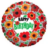 В 18 Маки С днем рождения / Birthday Poppies / 1 шт / (США)