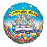 В 18 От всех нас С днём рождения / From All of Us/ 1 шт / (США)