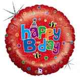 В 18 Пчёлы  С днём рождения Голография / Happy-Bee Day / 1 шт / (США)