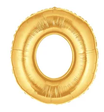 B 14 Цифра "0" золото / Zero / 1 шт / (США)