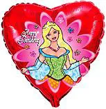 И 18 Сердце День рождения Принцессы / Princes's Birthday / 1 шт / (Испания)