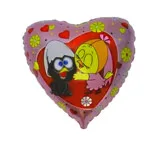 И 18 Сердце Калимеро и Присцила / Calimero & Prisc / 1 шт / (Испания)