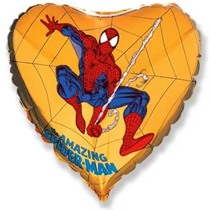 И 18 Сердце Человек-паук (золото) / Man / 1 шт / (Испания)