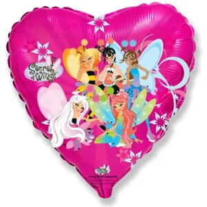 И 18 Сердце Феи (фуксия) / Wings / 1 шт / (Испания)