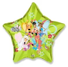 И 18 Звезда Феи (зеленый) / Wings / 1 шт / (Испания)