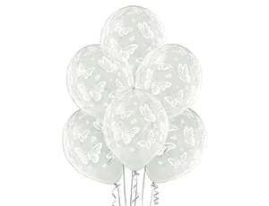 В 14"/36 см Кристалл, Бабочки, 25 шт.(Бельгия)