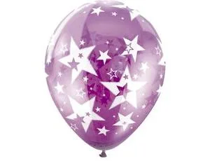 В 14"/36 см Кристалл, Звезды большие, 25 шт.(Бельгия)