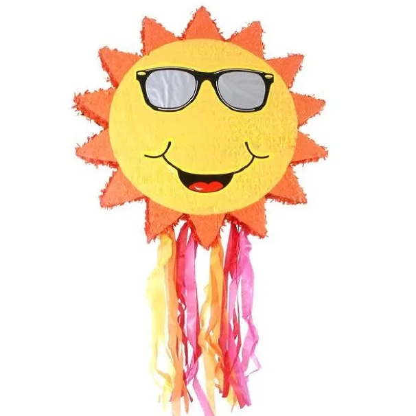 Пиньята Солнце с лентами