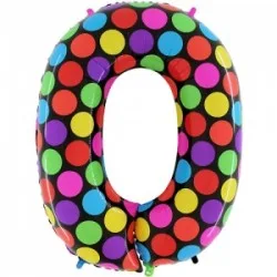 G 40"/102см Цифра "0" супер яркий / Zero / 1 шт / (Италия)