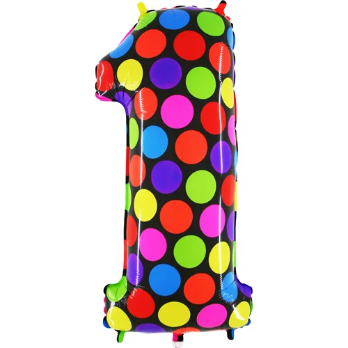 G 40"/102см Цифра "1" супер яркий / One / 1 шт / (Италия)