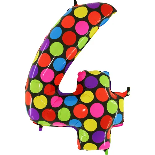 G 40"/102см Цифра "4" супер яркий/ Four / 1 шт / (Итали)