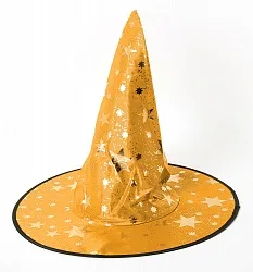 Шляпа "Звездочет" Желтая