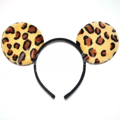 Ободок с ушками "Леопард"